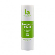 Sun-protection balm for lips of Interapothek Protector Labial Aloe Vera SPF 20 with aloe extract belief, 4 g