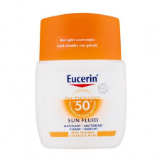 Sun-protection fluid for the person Eucerin SPF50 for the fat and combined skin, 50 ml