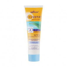 Bielita sunblock cream the Solaris of SPF 50 High with jojoba oil, a betaine and allantoin, 100 ml