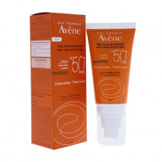 Sun-protection Avene Solaires Haute Protection Tinted Creme SPF 50+ foundation for sensitive skin, 50 ml
