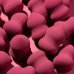 Sponge for a make-up of Focallure Match Max Make Up Sponge, Wine Red Calabash Shape, 1 piece