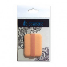 Db cosmetic make-up sponge a beige rectangle with film 996, 1 piece