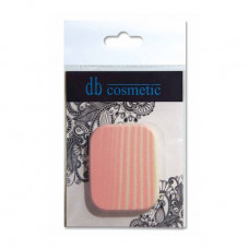 Db cosmetic make-up sponge a pink rectangle in a strip 987, 1 piece