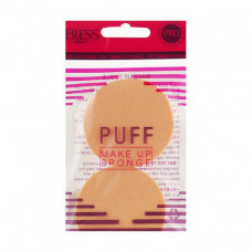 Bless Beauty Puff Make Up Sponge powder, round, 2 pieces sponge