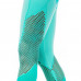 Sports leggings female Giulia Leggings Sport Rete Essential, Biscay Green, size L