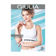 Sports seamless top female Giulia Top Fit Energy, Biscay Green, L/XL