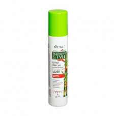 Sprey-fiksin for hair dressing V_tex of Bamboo Care Style with the strengthening action of a bamboo, strong fixing, 215 ml
