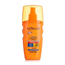 Sprey for safe suntan of BIOKON SPF 35 for children and adults, 160 ml