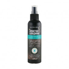 Sprey for a dark and dyed hair of Bielita of the Brunette and Blonde Zashchita from burning out, 150 ml