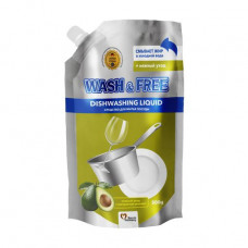 Means for washing of ware of Wash & Free Gentle leaving, with avocado extract, doypak, 500 g
