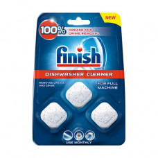 Means for cleaning of the Finish Dishwasher Cleaner dishwashers, 3 pieces