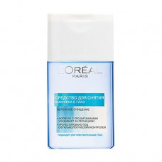 Means for removal of a make-up from L'Oreal Paris eyes for sensitive skin, 125 ml