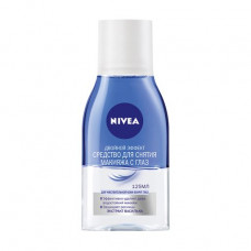 Means for removal of a make-up from Nivea eyes Double effect, for sensitive skin around eyes, 125 ml