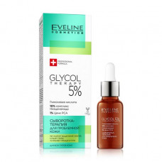 Means against shortcomings of skin of Eveline Cosmetics Glycol Therapy of 5%, 18 ml