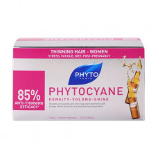 Means against a hair loss of Phyto Phytocyane Serum Antichute for women, 12*7.5 ml