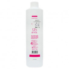 The stabilized MATRIX Cream-oxidizer of 12% 1000 ml