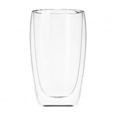 Glass for latte with double walls of DS Geysha, 400 ml (16780-3)