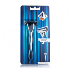 The MAY for men razor with 1 replaceable cartridge, men's