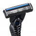 Razor men's Bic Flex 3 Hybrid with 4 replaceable cartridges, 1 piece