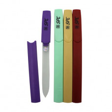 Glass nail file in a plastic cover of SPL, 135 mm (98-1352)