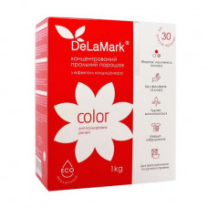 The laundry detergent Delamark Premium Line Color with effect of the conditioner, 30 washings, 1 kg
