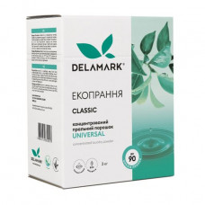 Laundry detergent Delamark Royal Powder Universal of 90 washings, 3 kg