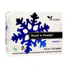 Laundry detergent Delamark Royal Powder White of 15 washings, 500 g