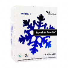 Laundry detergent Delamark Royal Powder White of 30 washings, 1 kg