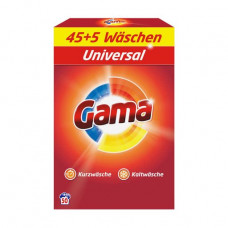 Laundry detergent Gama Unsversal of 50 washings, 3.25 kg