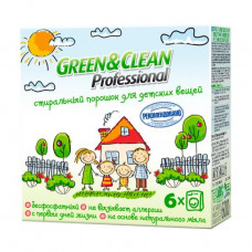 The laundry detergent Green & Clean Professional for a kidswear, 6 washings, 600 g