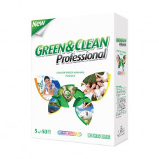 The laundry detergent Green & Clean Professional for color clothes, 50 washings, 5 kg