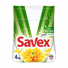 Laundry detergent Savex Parfum Lock 2in1 Fresh Compact, 40 washings, 4 kg