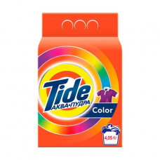 Laundry detergent Tide Akwa Powder Color, automatic machine, 27 washings, 4.05 kg