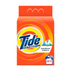 Laundry detergent Tide Akwa Powder Alpine freshness, 24 washings, 3.6 kg