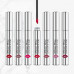 Resistant liquid lipstick for lips of Malu Wilz Super Stay Lip Fluid 6 Real Red, 3 ml