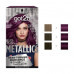 Resistant cream hair color of Metallics Permanent Hair Color M69 Amethyst Chrome Got2B, 142.5 ml