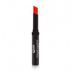 Resistant lipstick for lips of Quiz Cosmetics Velvet Lipstick Long Lasting 112 Red Supreme, 3 g