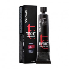 Resistant professional Goldwell Topchic Permanent Hair Color 5-K Mahogany Copper hair-dye, 60 ml
