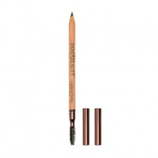 Resistant wax pencil for eyebrows of Ekkobeauty Eyebrow Pencil with a brush of Brown, 1.5 g
