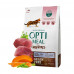 The dry bezzernovy Optimeal cat food with a duck and vegetables, 4 kg