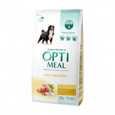 The Optimeal dry dog food for large breeds with chicken, 1.5 kg