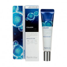 Skin serum roller around eyes of FarmStay Collagen Water Full Moist Rolling Eye Serum with collagen, 25 ml