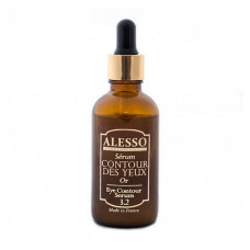 Skin serum around eyes of Alesso Professionnel Gold Eyes Contour Serum 3.2 of lifting, 50 ml