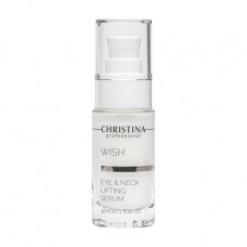 Skin serum around eyes and a neck of Christina Wish Eye and Neck Lifting Serum, 30 ml