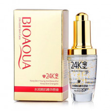 Serum for the person BIOAQUA Pure 24K Gold Essence moistening, 30 ml