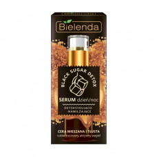 Serum for the person Bielenda Black Sugar Detox, detoksitsiruyushchy and moistening, day/night, for the mixed and oily skin, 30 g