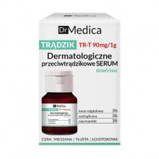 Serum for the person Bielenda DR MEDICA ACNE of an anti-acne of dermatological day/night, 30 ml