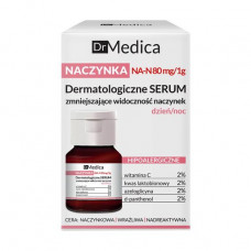 Serum for the person Bielenda DR MEDICA CAPILLARY SKIN dermatological hypoallergenic reduces visibility of capillaries of day/night, 30 ml