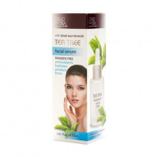 Serum for the person Dead Sea Collection Tea Tree Facial Serum against wrinkles with tea tree oil and minerals of the Dead Sea, 30 ml