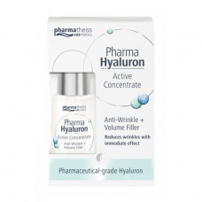 Serum for the person Pharma Hyaluron Active Concentrate Anti-wrinkle + Moisturizing Elixir Active gialuron + elasticity, 13 ml